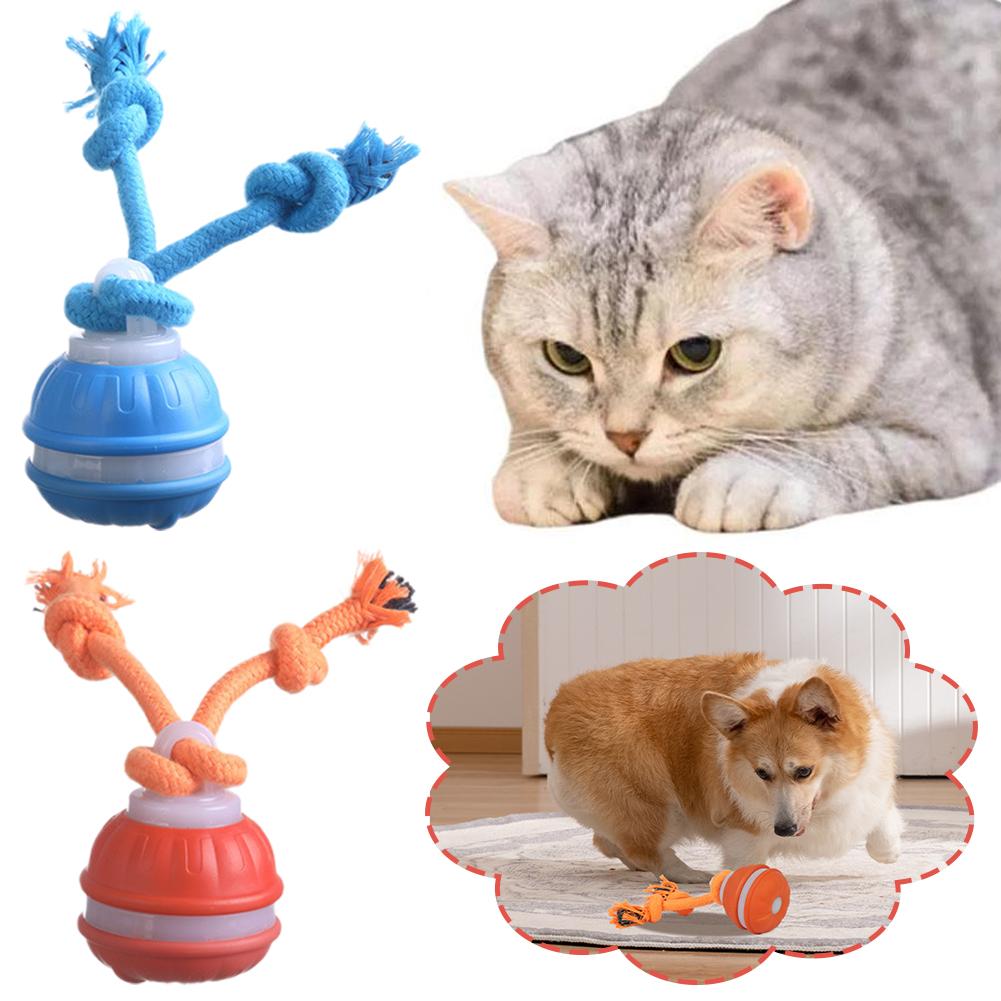Automatic Moving Dog Ball - Bola de cachorro recarregável inteligente, brinquedos