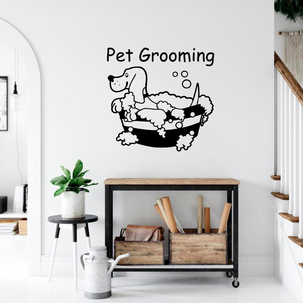 Pet Grooming - 1PC NOVO Adesivo de PVC Personalizado
