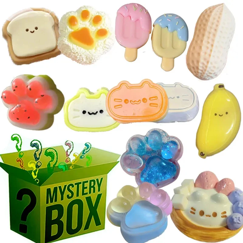 Cat Toys - Caixa Surpresa Popular: Squishy Mochi Pata