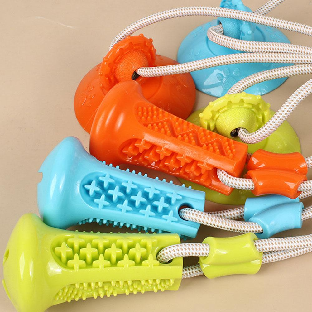 Brinquedo de Mastigar para Cãe - Suction Cup Dog Tug Toy avaliação e preço