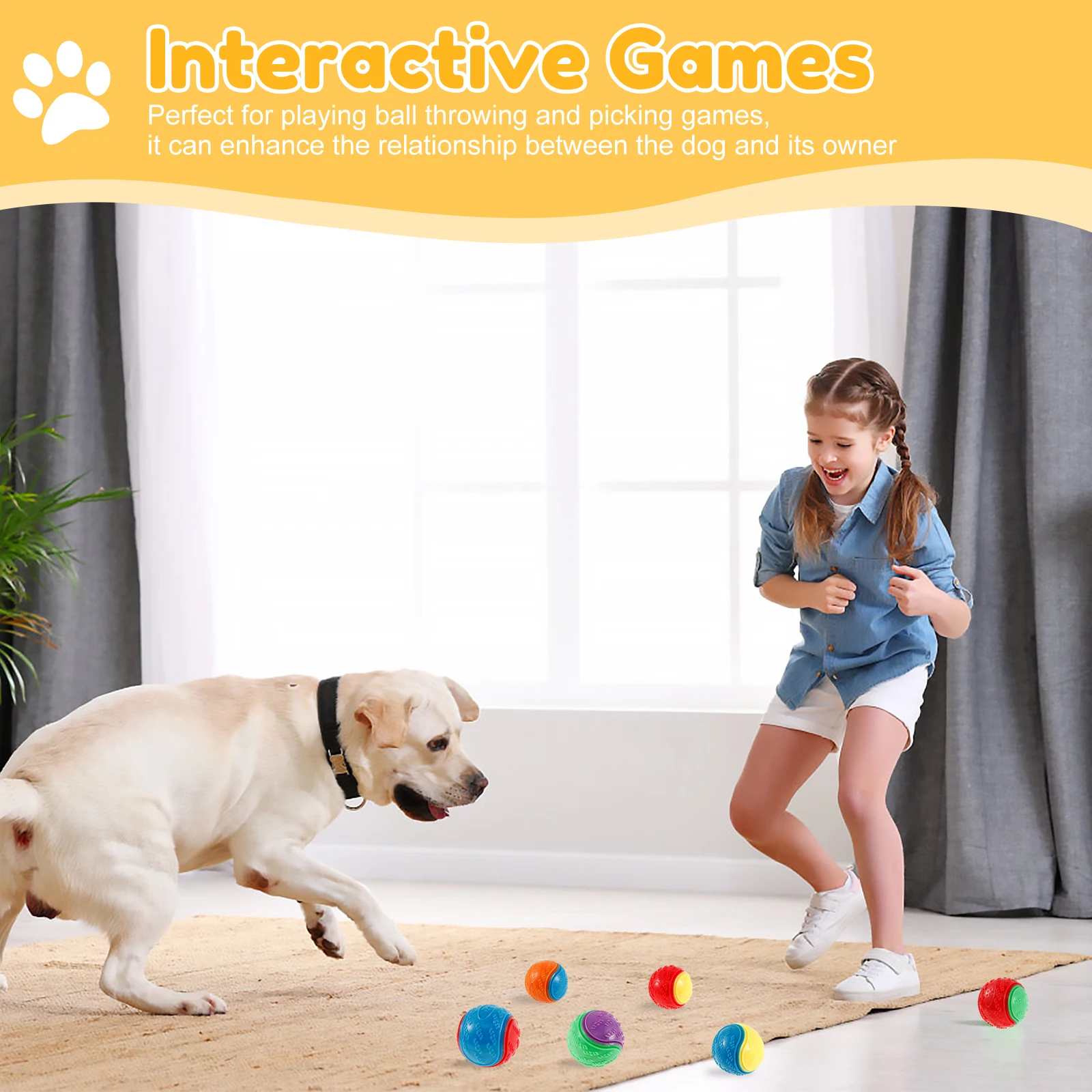 6/12 pçs cão bolas estridente  - Interactive Squeaky Plush Dog Toy avaliação e preço