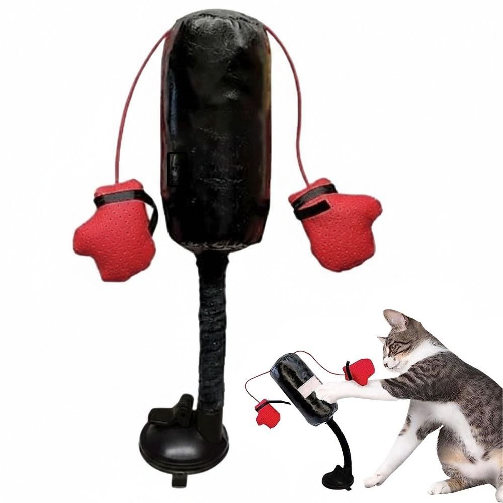 Brinquedo de Boxe para Gatos c - Interactive Squeaky Plush Dog Toy avaliação e preço