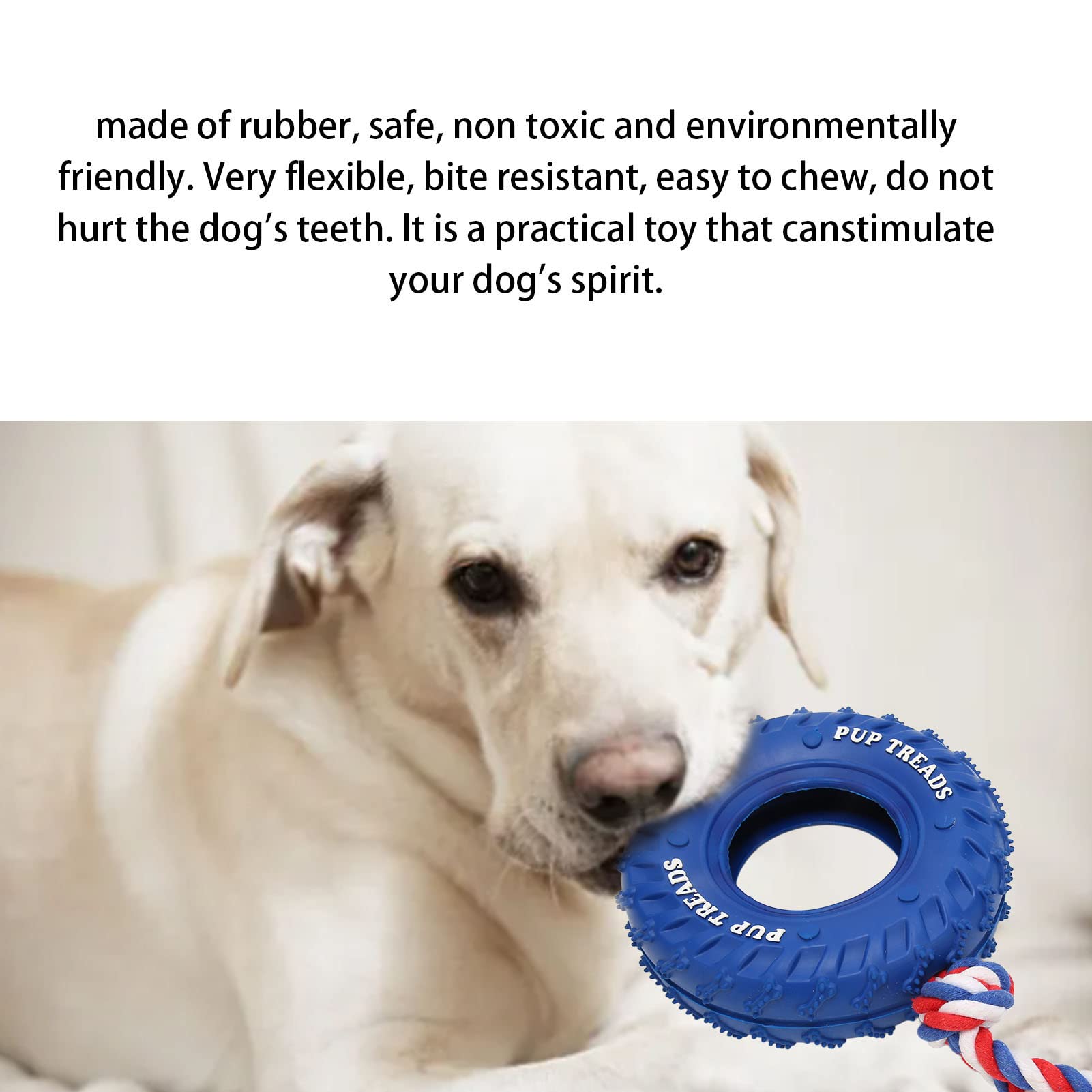 Brinquedo para Cães de Grande  - Indestructible Dog Chew Toy avaliação e preço