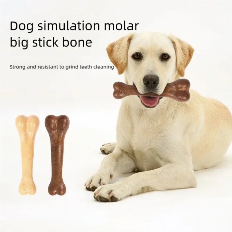Brinquedo de Mastigar em Forma - Teeth Cleaning Dog Chew Bone avaliação e preço