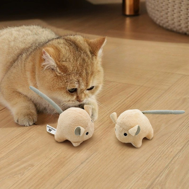 Rato de pelúcia elétrico catni - Catnip Interactive Plush Mouse avaliação e preço