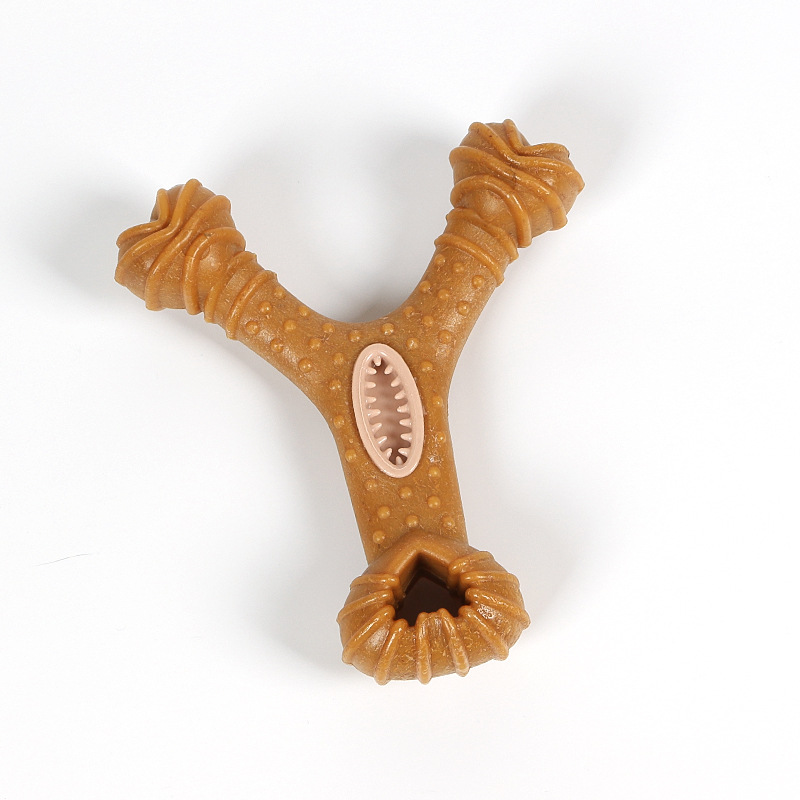 Novo 15cm grande raça de madei - Indestructible Dog Chew Toy avaliação e preço