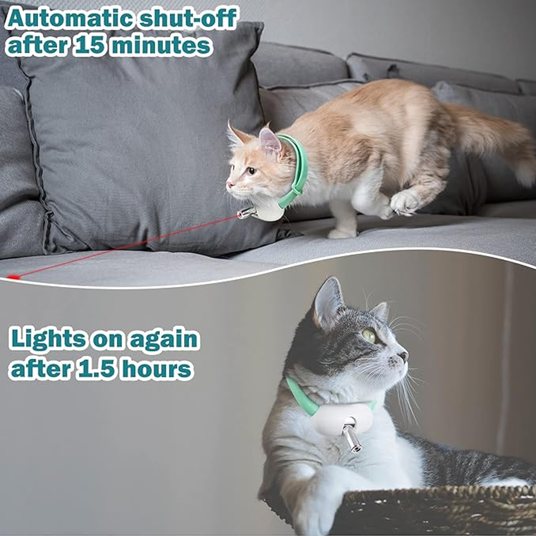 Coleira de ponteiro laser para - Laser Pointer Cat Toy Automatic avaliação e preço
