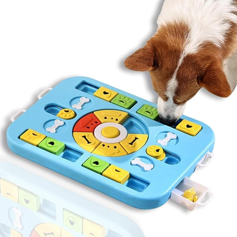 Brinquedo interativo de quebra - Dog Puzzle Feeder Toy avaliação e preço