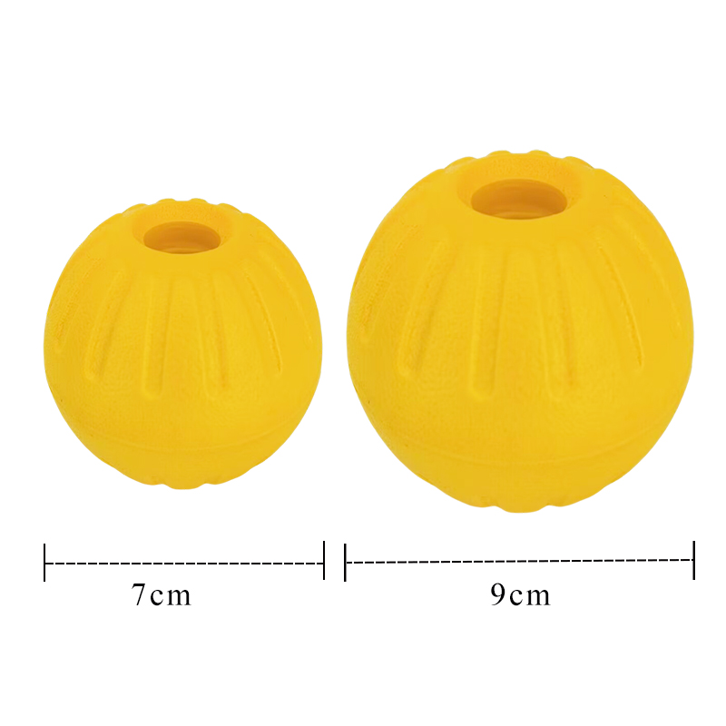 7cm/9cm eva oco bola de borrac - Indestructible Dog Chew Toy avaliação e preço