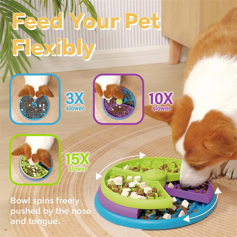 Quebra-cabeça para cães, alime - Dog Puzzle Feeder Toy avaliação e preço